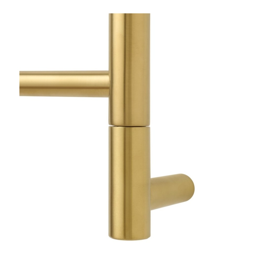 Cut out image of the The Sussex Range by JIS Light Brushed Brass Standard Element Cable Cover